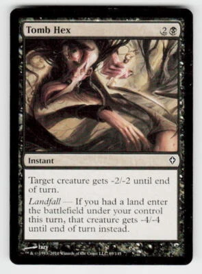 Worldwake #69 Tomb Hex - Image 1 of 2