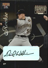 2001 (PIRATES) Donruss Signature Proofs #148 David Williams AU /25