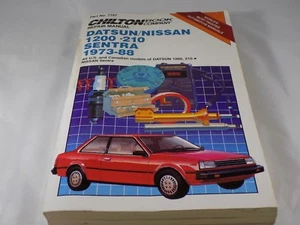 Chilton Book Company Repair Manual Datsun/Nissan 1200 210 Sentra 1973-88 All US - Foto 1 di 2
