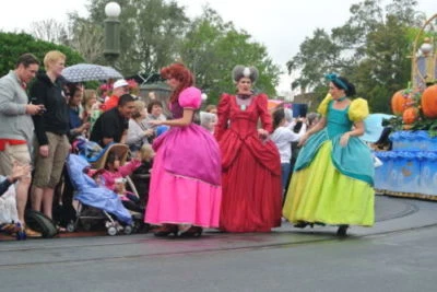 Costume Cenerentola Step Sisters Anastasia Drizella vestito cosplay festa abito da ballo - Immagine 1 di 4