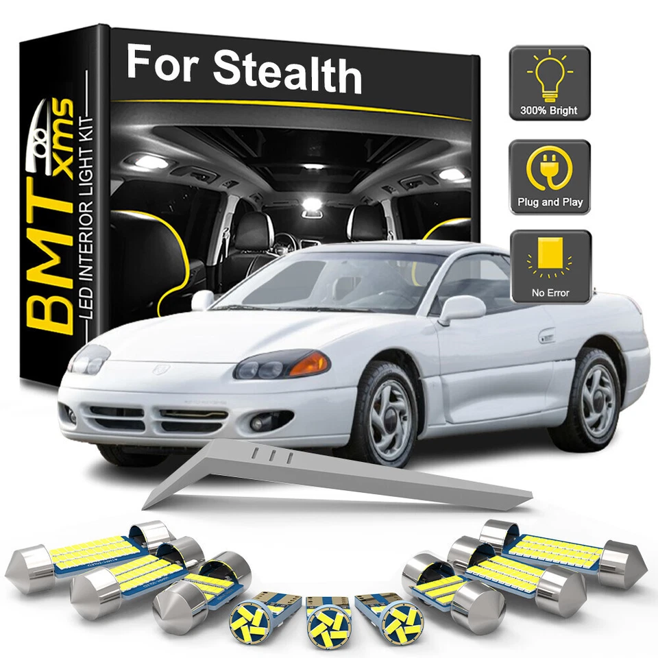 11Pcs LED Interior Light Bulb For Dodge Stealth 1991 1992 1993 1994 1995 1996 Foto 1 de 1