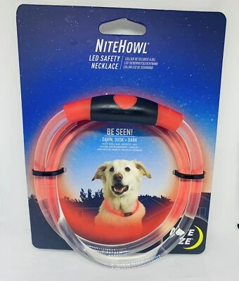 Nite Ize NiteHowl Led Safe Necklace 12" to 27" Red NEW!!! - Image 1 of 4