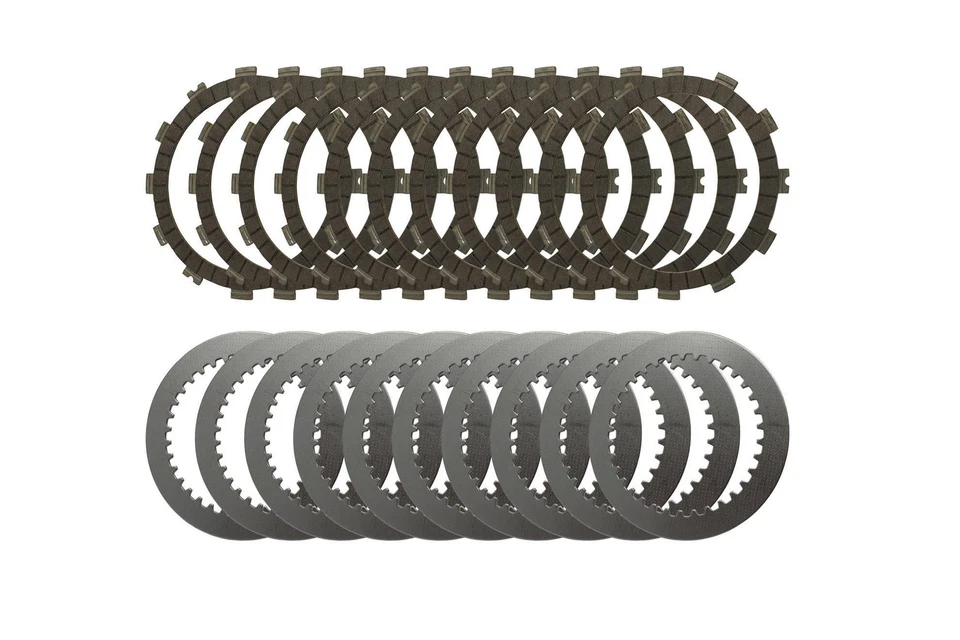 KIT DISCOS COMPLETOS PARA BANHO DE ÓLEO EMBREAGEM DESEMPENHO CNC RACING DUCATI SPORT 1000 S - Imagem 1 de 1