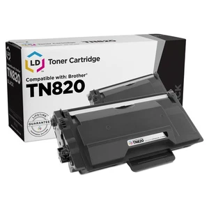 LD Compatible Brother TN820 Black Toner Cartridge DCP-L5500DN DCP-L5600 HL-L6250 - Picture 1 of 9