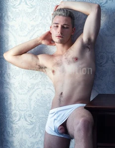 Handsome Male Nude Physique Gay Men Limited Edition Photo 8.5x11 10.22 - Picture 1 of 2