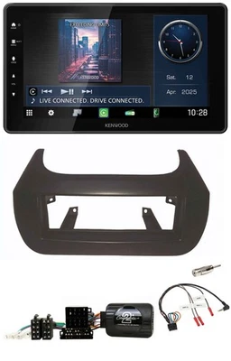 Kenwood Lenkrad Bluetooth USB DAB Autoradio für Citroen Nemo Fiat Fiorino Peugeo - Bild 1 von 4