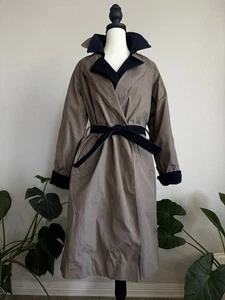 Vintage London Fog Tempo Europa 2-Piece Coat Set Women’s Size 6 Belted Old Money - Picture 1 of 14