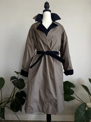 Vintage London Fog Tempo Europa 2-Piece Coat Set Women’s Size 6 Belted Old Money - Image 1 of 4