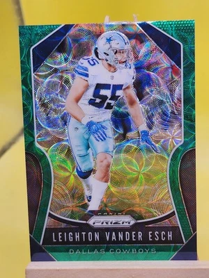 2019 Panini Prizm - Leighton Vander Esch #41 Green Scope Prizm /75 - Image 1 of 3