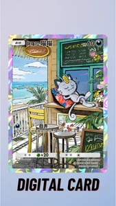 Alolan Meowth Full Art Pokemon TCG Pocket 1 Star ⭐ (Chinesisch) - Bild 1 von 1