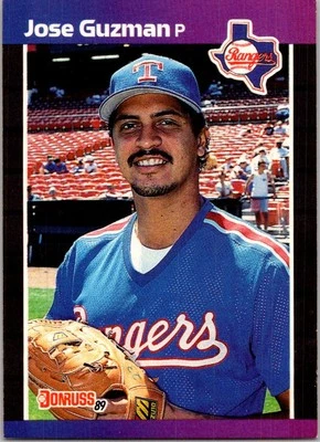 1989 Donruss #284b Jose Guzman - Image 1 of 2