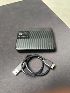 WD My Passport X 2TB External HDD Black - Photo 1/2