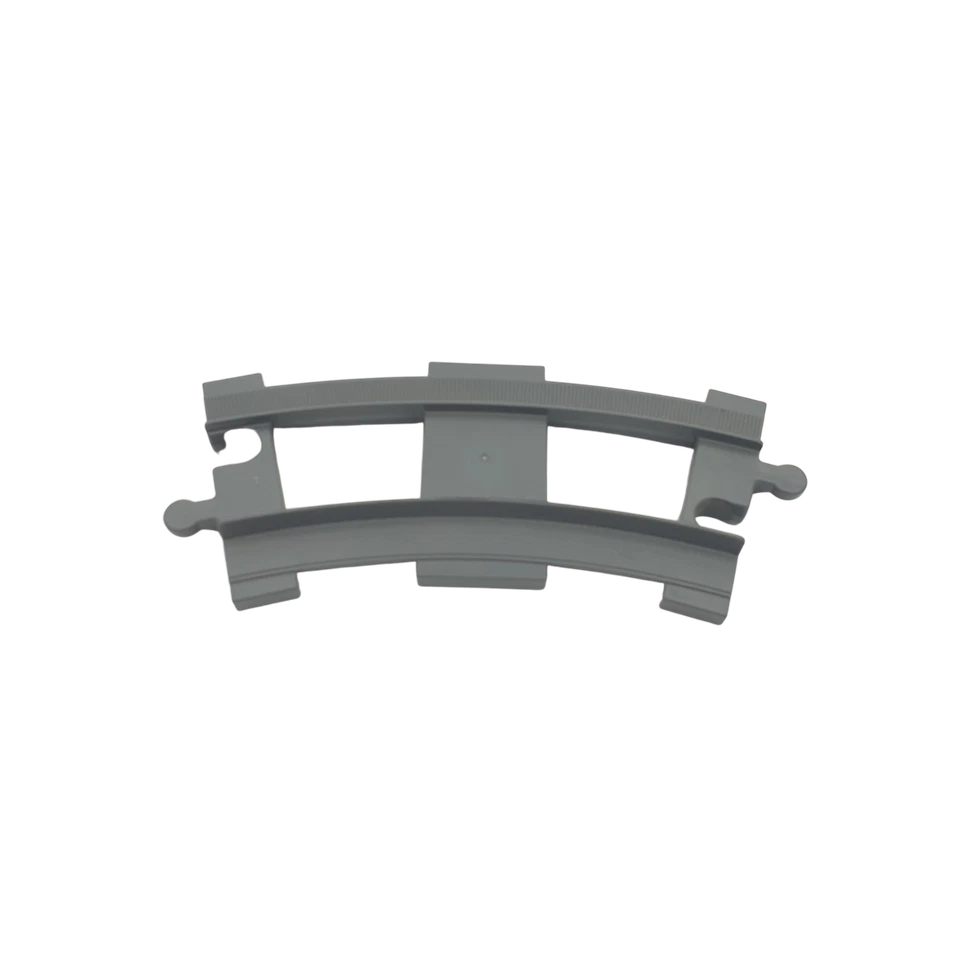 Lego® Duplo TREN GRIS (DBG) FERROCARRIL Vía de Tren Curva (corto) - Imagen 1 de 1
