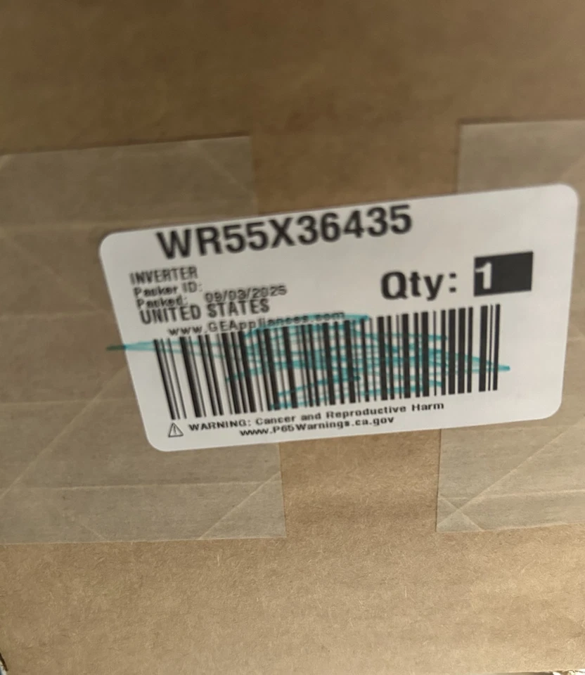 WR55X36435 GE 变频器 - 全新 — 第 1/1 张图片