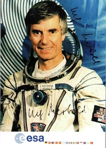 Original Autograph Ulf Merbold Astronaut // Autogramm Autograph signiert  303611 - Picture 1 of 2