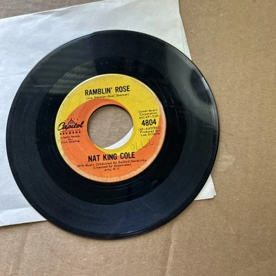 Nat King Cole The Good Times/Ramblin Rose Capitol 45 - Image 1 of 4