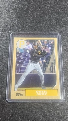 2022 Topps Archives - 1987 Topps Design Oneil Cruz #211 (RC) - Image 1 of 2