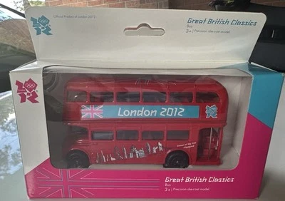 CORGI 1/64 GREAT BRITISH CLASSICS ROUTEMASTER BUS LONDON 2012 Olympics. NIB - Image 1 of 4