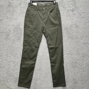 PrAna Womens Stretch Zion Halle Pant Size 0 Spruce Hiking mid rise standard fit - Picture 1 of 10