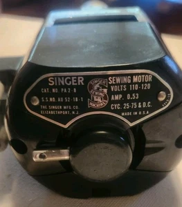 Vintage Singer 301 Sewing Machine Motor PA2-8 - Picture 1 of 12