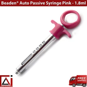 Jeringa aspiradora con aguja autoinyección pasiva dental 1,8 ml - Imagen 1 de 5