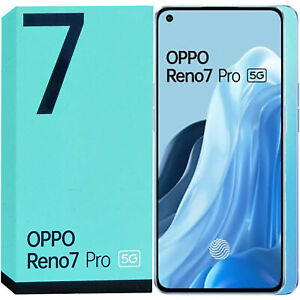 OPPO Reno7 Pro 5G Startrails Blue 256GB + 12GB Dual-SIM Unlocked GSM NEW