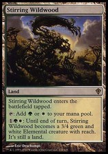1x Stirring Wildwood Worldwake MtG Magic Land Rare 1 x1 Card Cards