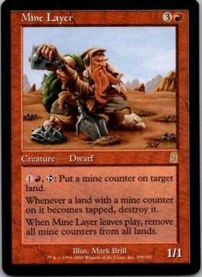 Mine Layer Odyssey MTG LP - Image 1 of 2