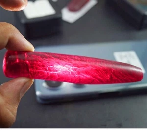 GIE Certified 207.30 Ct Red Burmese Ruby corundum Rough, Natural Loose Gemstone - Picture 1 of 8