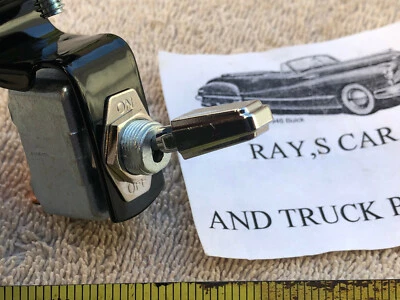 NEW CAR OR TRUCK ON AND OFF SWITCH ! CAN BE USED 6 OR 12 VOLT ! - Image 1 of 4