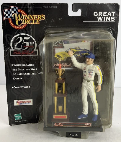 Winners Circle Dale Earnhardt Sr Great Wins 82 Darlington 7 of 8 Figure Hasbro Cover