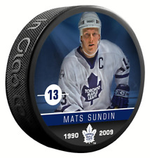 Mats Sundin Toronto Maple Leafs Nhl Collector's Alumni Photo Puck