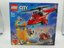Lego City 60281 Fire Rescue Helicopter Age 5+ Sealed BNIB #6