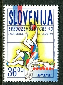 058 - SLOVENIA 1993 - Mediterranean Games - Languedoc Roussillon - MNH Set - Picture 1 of 2