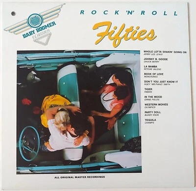 ROCK'N'ROLL FIFTIES – VARIOUS LP 33 RPM VINYL Jerry Lee Lewis, Chuck Berry +More - Image 1 of 3