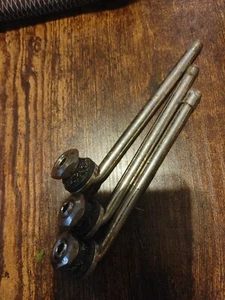 (3) 2.8" 1.8" 90 degree angled valve stems for 2/3 piece wheel bolt tire PVR - Picture 1 of 1