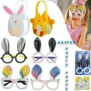 Gafas para orejas de conejo, bolsas de fieltro de Pascua, accesorios de fiesta y cabina de fotos para fiesta de Pascua - Imagen 1 de 74