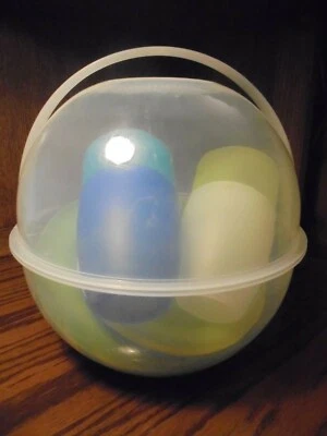 Juego de 24 platos de vajilla reutilizables de plástico para picnic camping al aire libre + bolso 71 Foto 1 de 4