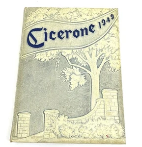 Ennis Texas High School CICERONE Yearbook 1949 with period BF fotos  - Picture 1 of 12