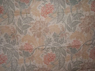 Lee Jofa, Garnett,  Floral Novelty, BTY, Color Gold and Rust - Image 1 of 2