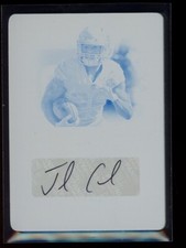 National Treasures Printing Plate Autograph Chiefs Jamaal Charles  1/1  2019