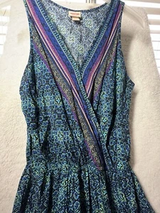 mossimo Women's Summer Sleeveless Rompers Casual Short Jumpsuit with Pockets - Picture 1 of 7
