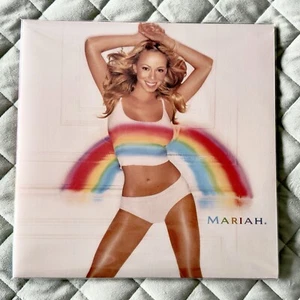 Mariah Carey Rainbow Urban Outfitters Exclusive Red Coloured Vinyl Limited - Picture 1 of 3