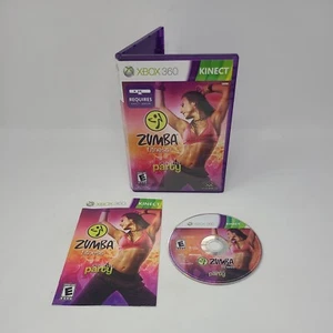Zumba Fitness Xbox 360 Kinect Game Complete Tested Working Dancing - Picture 1 of 4