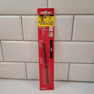 Lâmina de serra de rolagem Vermont American 30424, 5" 12 peças Conjunto, 11,5 - Imagem 1 de 4