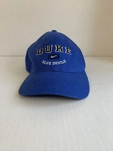 Nike Duke University Blue Devils Flex Fit Blue Hat Adult Size One Size Fits Most - Picture 1 of 7