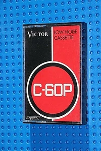 CINTA DE CASETE EN BLANCO VICTOR/JVC C-60P TIPO I (1) (USADA) - Imagen 1 de 4