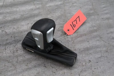 Jeep Grand Cherokee Trackhawk 2018 6,2 L OEM cuero negro perilla de cambio #1677 Foto 1 de 4