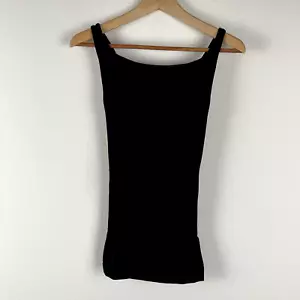 BLANQI Everyday Maternity Belly Support Tank Top Womens Small Black Sleeveless - Picture 1 of 8