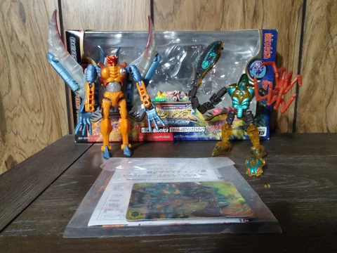 Takara Transformers Beast Wars Metals VS-45 Airazor vs Quickstrike read desc Cover